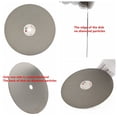 thumbnail image 3 of JINGLING 8" inch Diamond Grinding Disc 150 Grit Flat Lap Disk Lapidary Tools for Stone, 3 of 10