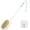 Blue, variant on Bubbob Long Handle Back Scrubber for Shower, Double Sided Bristles for Wet or Dry Brushing, 1 Hook