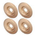 thumbnail image 3 of 4 PCS Wood Carving Disc Set Angle Grinder Disc Set Grinder Wheel Disc For Woodworking, 3 of 8