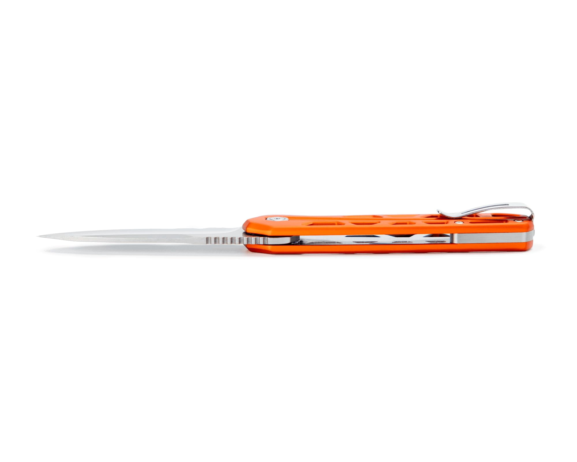 Buck Knives 812 Trace Folding EDC Knife, 3.23” Pocket Knife Blade, Orange, 3.95 oz