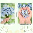 thumbnail image 2 of Fake White Flowers, 4 Bouquet/Daisy Flowers Artificial, 0 Inch Fake Daisies Outdoor Plants, Spring Wild Flowers for Wedding Daisy Party Decorations (White), 2 of 5