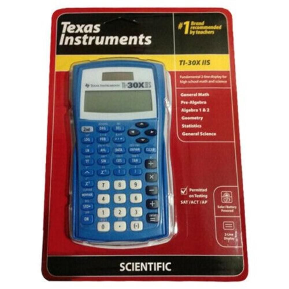 Texas Instruments TI-30XIIS Blue Scientific Calculator