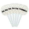thumbnail image 1 of Darnell Cupcake Picks Toppers - Set of 6 - Mutlicolored Speckles, 1 of 1