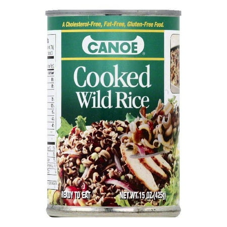 Canoe Cooked Wild Rice, 15 OZ (Pack of 12) (Best Way To Store Cooked Rice)