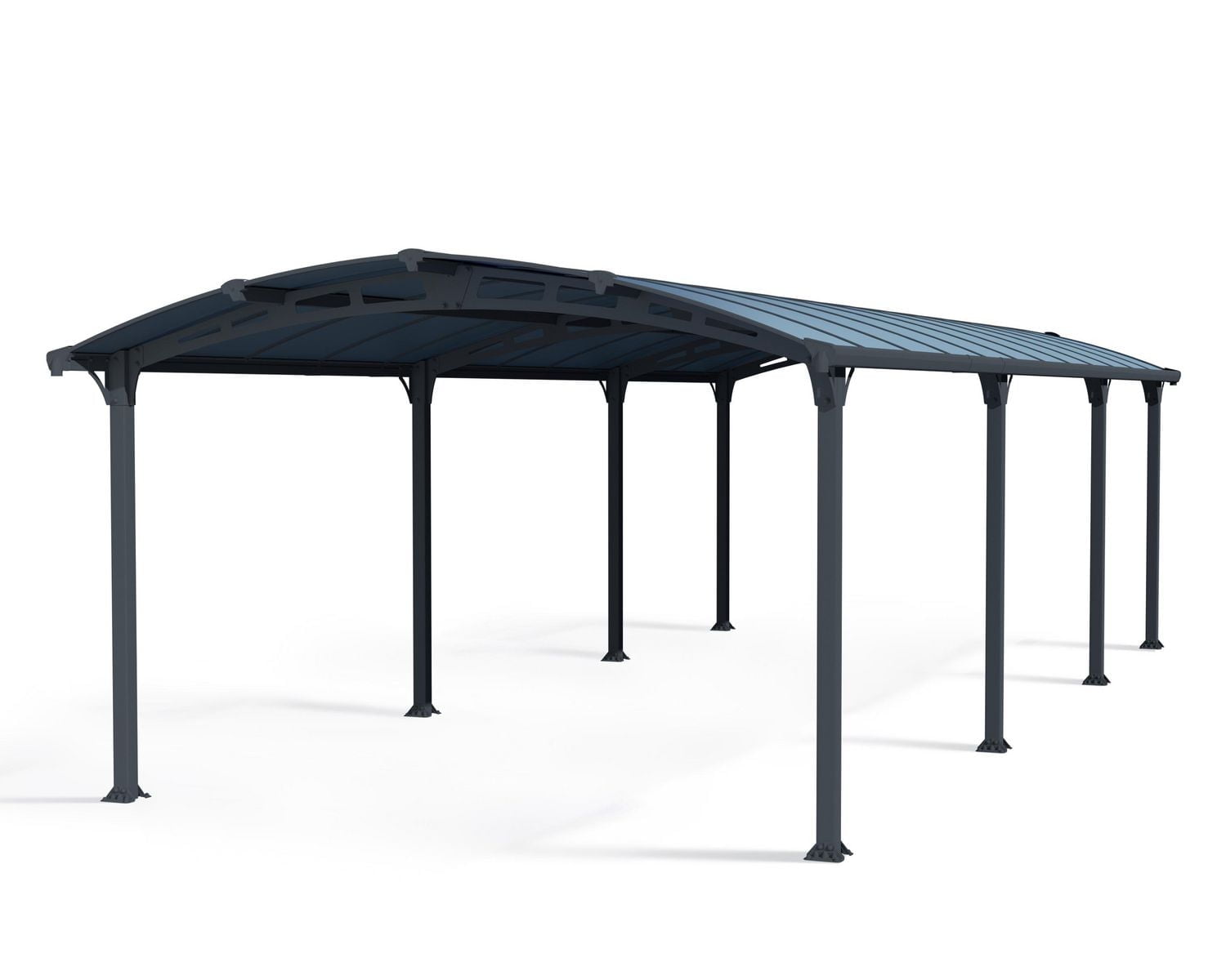 CANOPIA by PALRAM Arcadia 12 ft. x 28 ft. Grey Carport