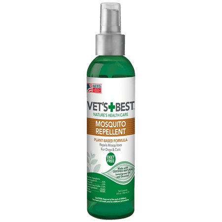 Vet's Best Mosquito Repellent for Dogs and Cats, 8 (Best Raid For Plex)