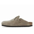 thumbnail image 2 of Birkenstock Unisex Boston Soft Footbed Suede Taupe Shoes, from StockX, 2 of 5