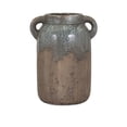 thumbnail image 1 of IMAX Corporation Bardot Large Blue Stone Ceramic Vase in Gray, 1 of 1