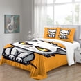 thumbnail image 4 of Ensemble de Housse de Couette Logo Chat Ensembles de Literie pour Enfants Garçons Filles Housse de Couette Imprimée 3D Couvre-Lit Art Mignon Housse de Couette Collection Chambre Ensembles 3 Pcs, 4 of 5