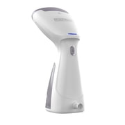 BLACK+DECKER Compact Handheld Garment Steamer, 1000W, 30-Second Heat Up, 6-Minutes of Continous Steam, 10.8 fl oz Detachable Water Tank, Lavender & White