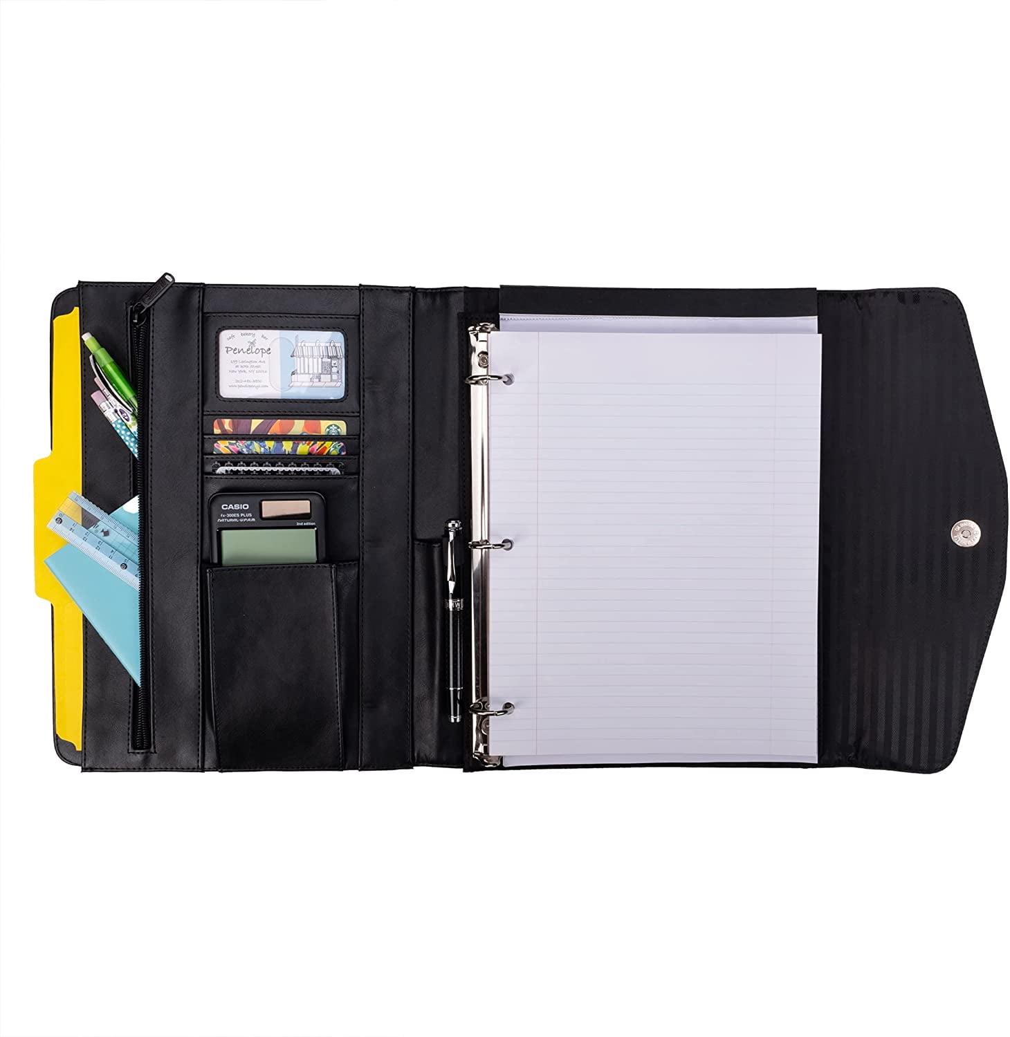 Case-it VP Pro Padfolio with Removable O-Ring Binder