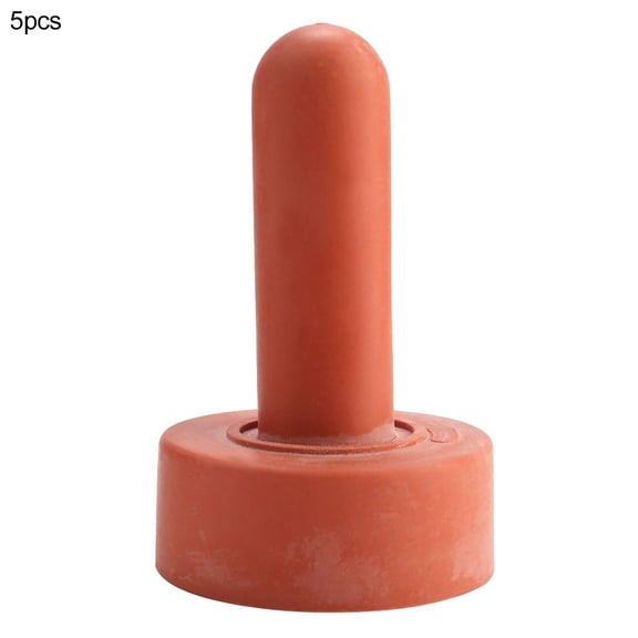 LYUMO Calf Pacifier, Animal Nipple Drinker, 5 pcs Farm Animal Cow Nipple Drinker Pacifier Calf Feeding Bottle Drinking Water