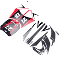 thumbnail image 5 of Full car Red decal stickers For Small Apollo Mini Moto Kids E-bike Dirt Pit Bike 2 Stroke 47cc & 49cc, 5 of 5