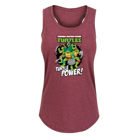 Teenage Mutant Ninja Turtles - Turtle Power - Women's Racerback Tank Top