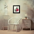 thumbnail image 4 of Unknown 15x17 Black Modern Framed Museum Art Print Titled - Rose Hibiscus I, 4 of 5