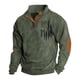 thumbnail image 1 of Spring And Autumn Men's Standing Collar Sweatshirt Is Outdoor Casual Sweaters Tops XL, 1 of 3