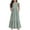 Green, variant on Jgppe Casual Dress for Girls with Pockets Summer Lightweight Flowy Short Sleeve Maxi Dress 6-13 Years