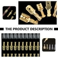 thumbnail image 3 of KAKOWELY Cold Pressed Connector 720Pcs Assorted Insulated Electrical Wire Terminal Crimp Connector Kit Spade Set0.83"X0.2"X0.12", 3 of 5