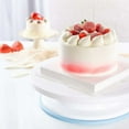 thumbnail image 5 of 15PCS Cake Turntable, Cake Turntable Set 1 28CM/11Inch Turntable, 2 Spatulas, 4 Scrapers, 6 Nozzles, 1 Pocket, 1 Coupler, 15PCS Cake Turntable, 5 of 5