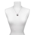 thumbnail image 3 of Delight Jewelry Silvertone Enamel Lone Star Texas Gymnastics Mom Ring Charm Necklace, 18", 3 of 4