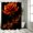 152x180cm, variant on PALNKART The Burning Rose Waterproof Shower Curtain Decor with Hooks Bathroom