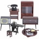 thumbnail image 3 of Muebles De Casa De Muñecas, Accesorios Portátiles De Casa De Muñecas 1:18, Hermoso Estilo Vintage Duradero Para La Creatividad De Capacidad Lógica OTVIAP 1:18 Dollhouse Furniture, 3 of 8