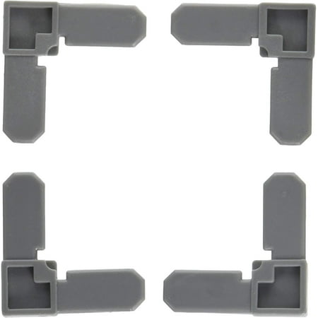 UPC: 0049793142726 | Prime-Line 3/4 In. x 3/8 In. Gray Plastic Screen Frame Corner (100-Count)