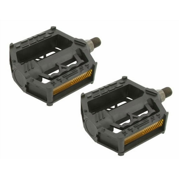 M.T.B Pedals 607 1/2" Black. Bike pedals, bicycle pedal, for lowrider , beach cruiser, chopper, limo, stretch bike