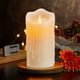 thumbnail image 3 of 3X Velas LED, Velas Parpadeantes Sin Llama, Velas Recargables, Velas de Real con Control Remoto, 15 cm, 3 of 5
