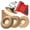 1Set, variant on Wood Carving Disc Set for Angle Grinder 3pcs, Grinding Kit, Mini Heavy Duty Woodworking Shaping Wheel Curved Bevel Design - Polishing & Adze Tools