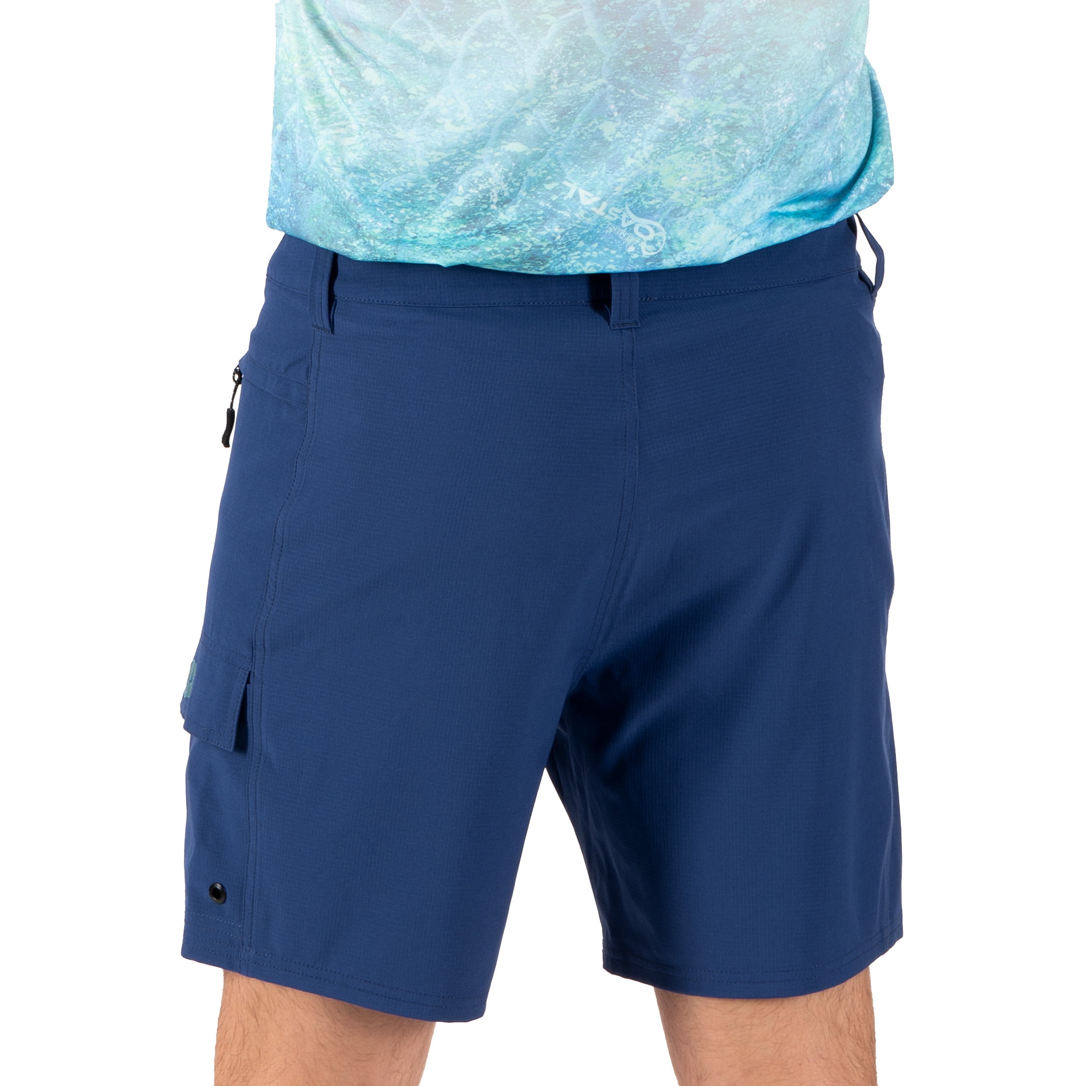 Men's Mossy Oak Board Shorts, Twilight Blue, S
