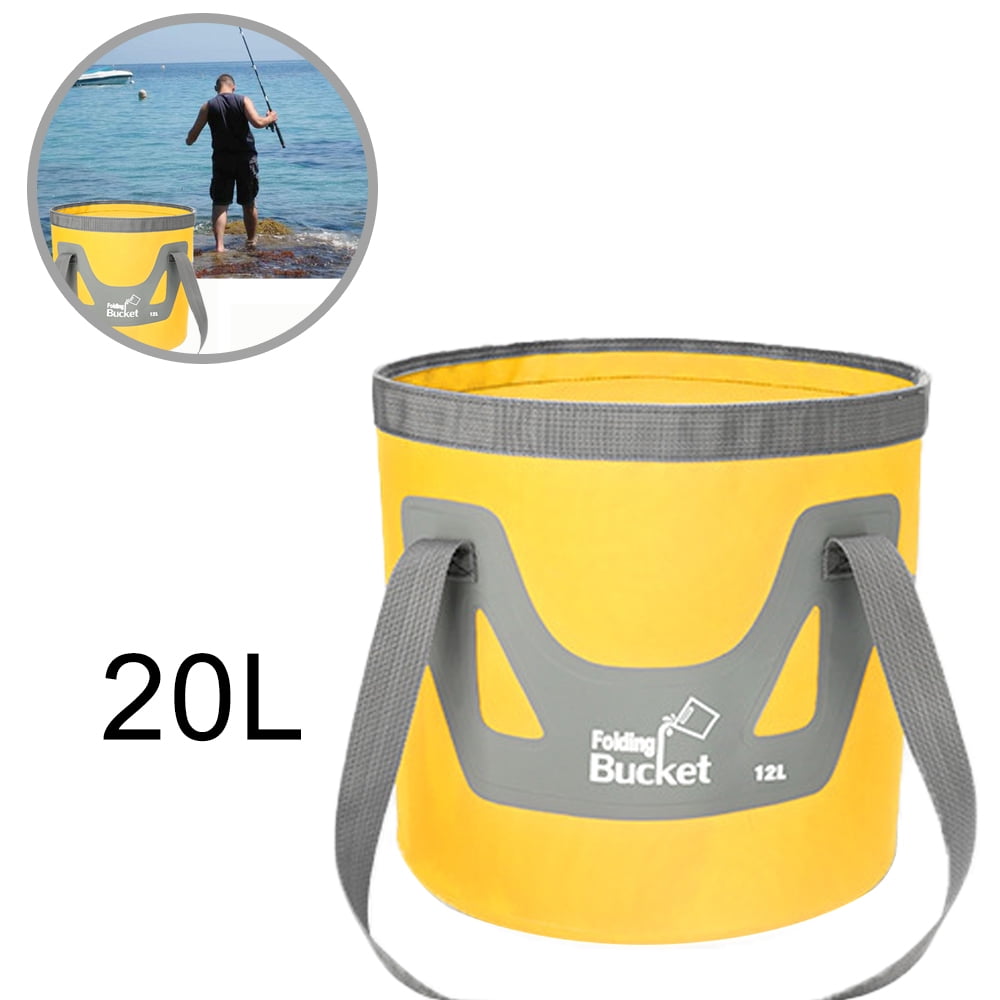 Collapsible Bucket, Bucket Multifunctional Portable Collapsible Wash ...