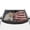 American Eagle Flag, variant on BDK USA American Flag Black Curved Windshield Sunshade Accordion Folding Style Auto Shade for Car Truck SUV Van Blocks UV Ray Sun Visor Protector Easy Setup Keeps Your Vehicle Cool - 58 x 27 inches