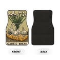 thumbnail image 2 of Fuzoiu Vintage Garlic Bread Illustration Print Carpet Floor Mats for Car,Car Foot Mat Set,Universal Fit 4 Piece Mat Pad Set,Fits Most Cars Trucks Vans Sedans SUV Auto Carpet Mat Se, 2 of 7