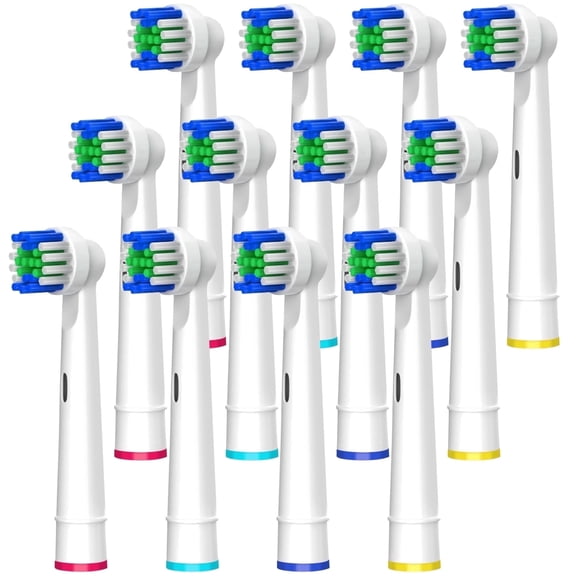 Replacement Toothbrush Heads Compatible with Oral B Braun, Electric Toothbrush Brush Heads, 12 Pack