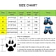 thumbnail image 2 of Botas para perros shaofei 4 piezas zapatos impermeables con correas reflectantes seguras y ajustables, 2 of 5