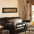 thumbnail image 4 of Trendy Decor4U "Man Cave" By John Jones, Printed Wall Art, Ready To Hang Framed Poster, Black Frame - Finish:Multi-Finish:Multi, 4 of 4
