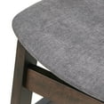thumbnail image 4 of TMS Fiesta Mid-Century Wood Dining Room Chairs , Walnut - Set of 4, 4 of 5
