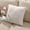 White, variant on Tunhigl Cozy Acrylic Knit Pillow Cover for Bed or Sofa - Solid Color Decorative Throw Pillow Case, Standard Size 18x18 Inches Yellow