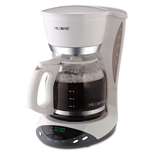 Classic Coffee Concepts 12Cup Programmable Coffeemaker, White DWX20RB