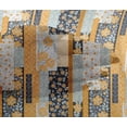 thumbnail image 5 of oneOone Tissu Viscose Chiffon Jaune Moutarde Matériel de Robe Floral Tissu Imprimé Tissu au Mètre 42 Pouces de Large, 5 of 5