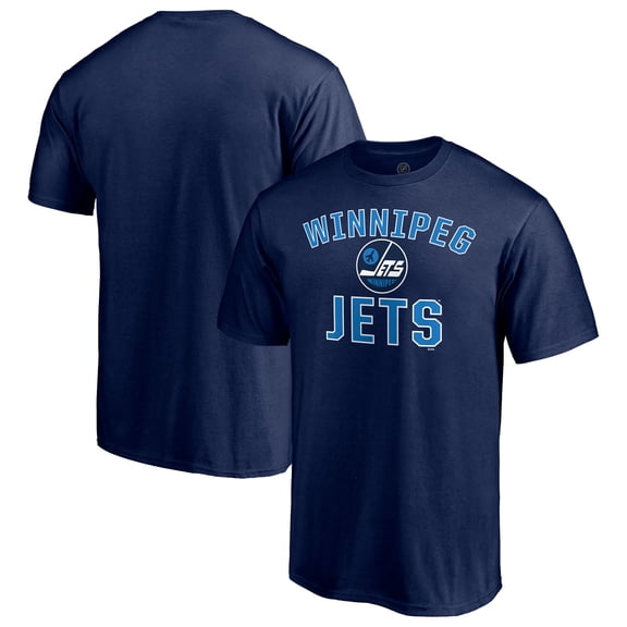 Men's Navy Winnipeg Jets Special Edition Victory Arch T-Shirt