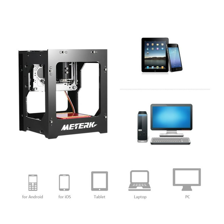 Meterk DK-BL 1500mW Mini DIY Laser Engraver, Wireless