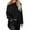 Black, variant on Womens Sweaters Fall Sweaters Women Womens Off Shoulder Long Sleeve Oversized Pullover Sweater Knit Jumper Loose Tops