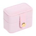 thumbnail image 2 of Lindbes Small Jewelry Ring Box  Mini Travel Jewelry Box  Portable Jewelry Storage Organizer Box  Travel Jewelry Ring Case, 2 of 5