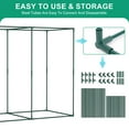 thumbnail image 5 of NAIZEA Walk-in Mesh Crop Cage with Zippered Door, Plant Protection Tent for Garden Plants, Vegetables, Flowers, 5 of 10