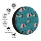thumbnail image 4 of Fotbe Dachshund Dog Funda de Llanta de Repuesto con Estampado, Engrosada, Ajuste Universal para Jeep, Remolque, RV, SUV, Camión-16 inch, 4 of 6