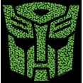 thumbnail image 2 of Women's Transformers St. Patrick's Day Cloverfield Autobot Logo Graphic Tee Black Small, 2 of 4