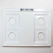 GE Genuine OEM WB62K10001 Range White Cooktop