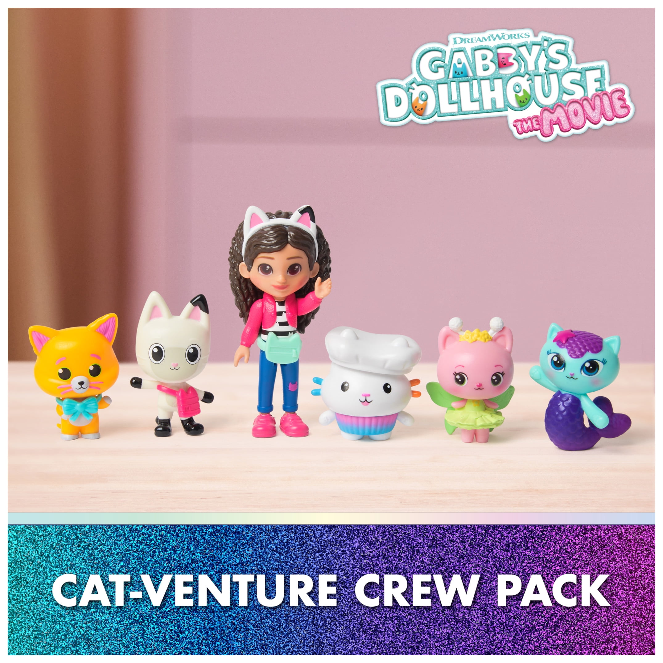 Gabby's Dollhouse: The Movie Cat-venture Crew 11 Piece Collectible